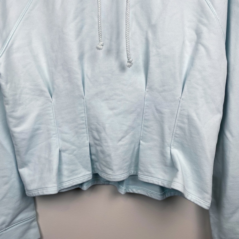 Fabletics Sweatshirt Pleated Pullover Hoodie Large - image 3